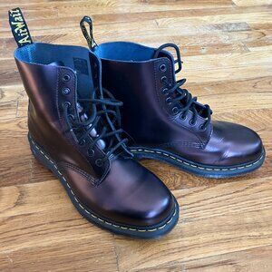 Dr. Martens 1460 8 hole Pascal Chroma Red Boot EU 45 men's 11 women's 12 Vegan